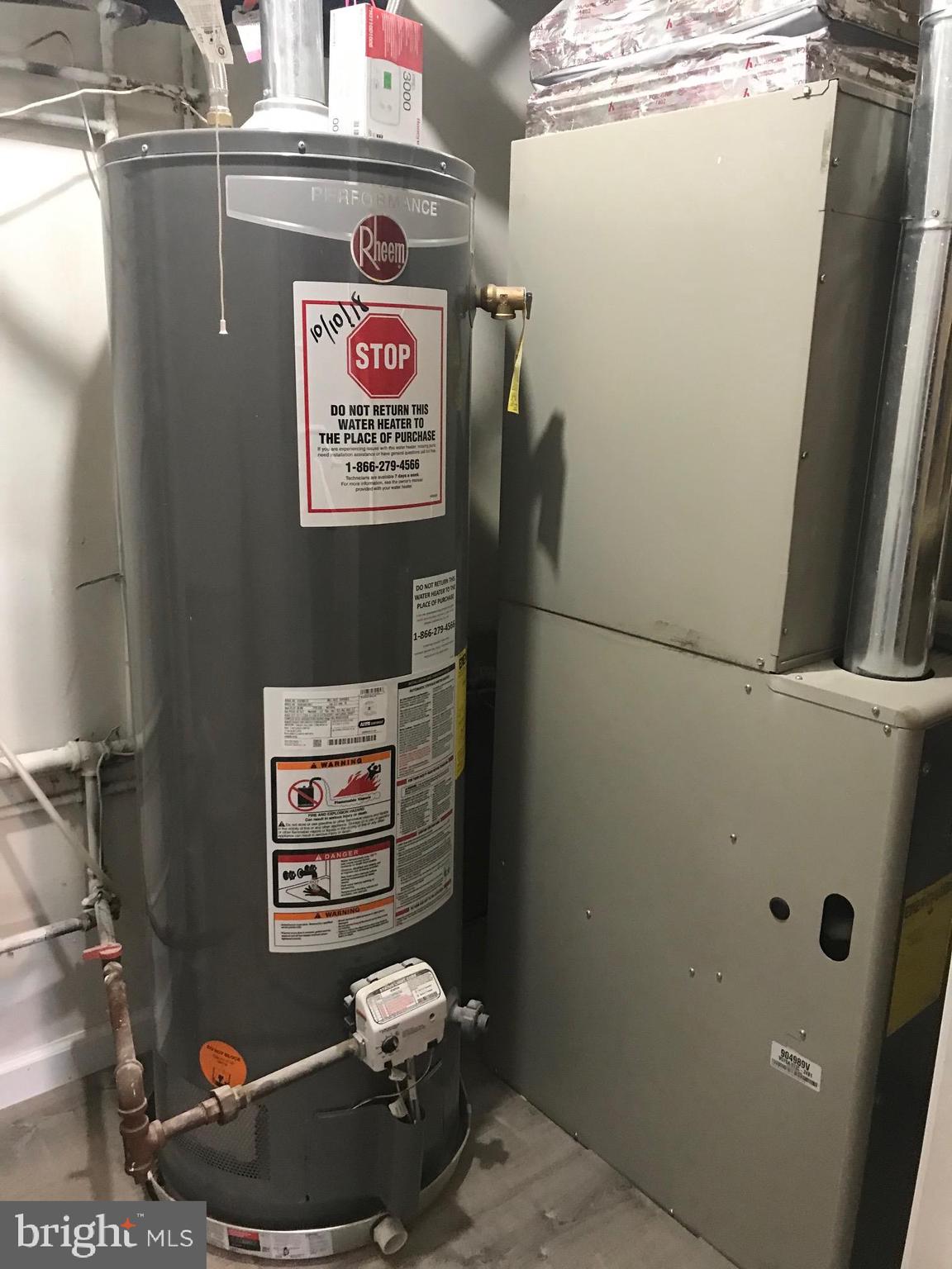 7950 Wynbrook Road Baltimore, MD 21224 - Photo 22 of 22 New water heater and HVAC