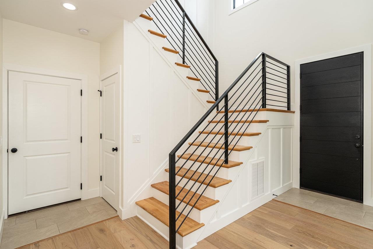 130 Millview Drive Bridgewater, VA 22812 - Photo 27 of 74 a view of entryway with stairs and wooden floor