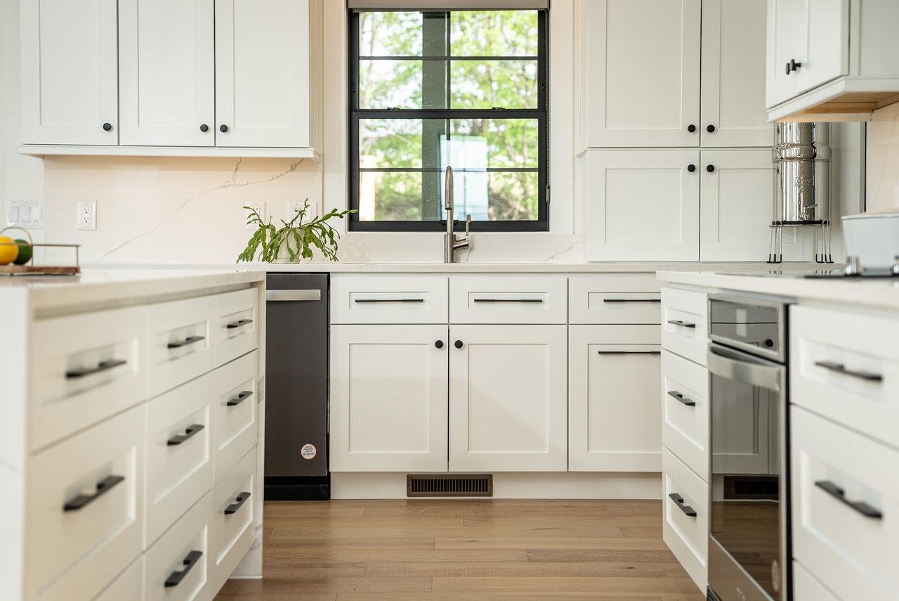 130 Millview Drive Bridgewater, VA 22812 - Photo 37 of 74 a kitchen with white cabinets and window