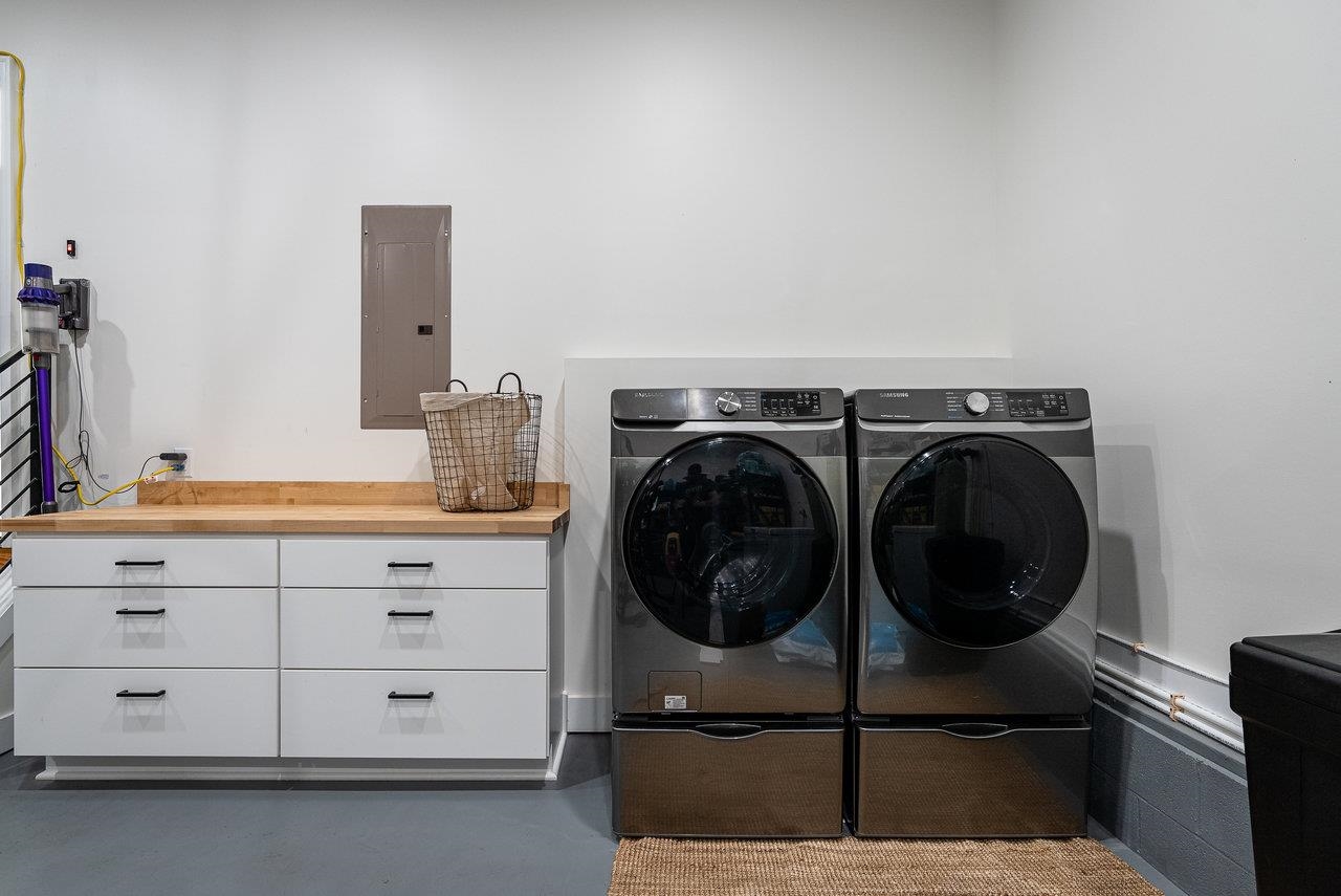 130 Millview Drive Bridgewater, VA 22812 - Photo 55 of 74 a utility room with dryer and washer