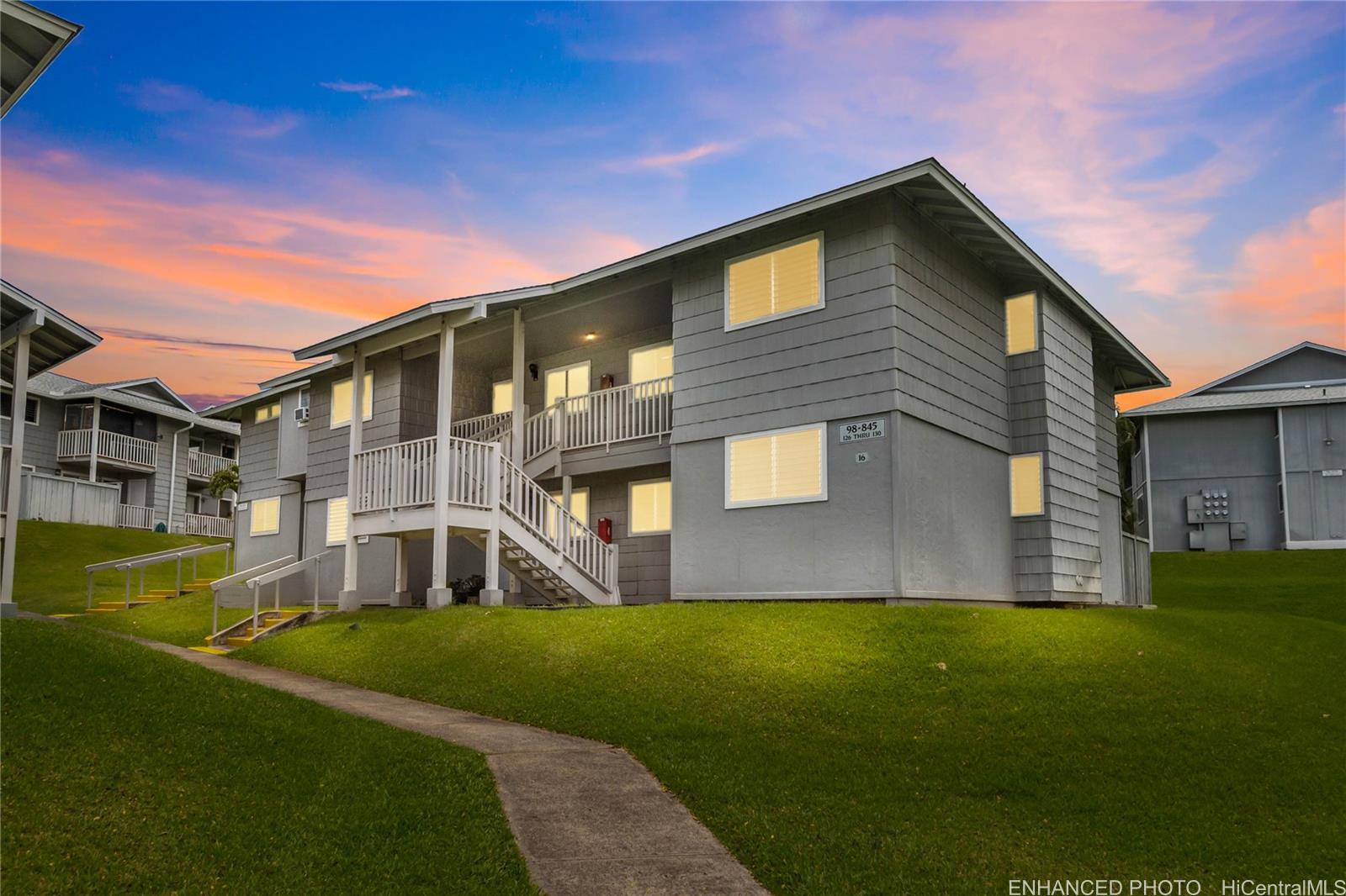 Welcome to this 2-bed, 1-bath corner end unit in Waiau Garden Court. Enhanced