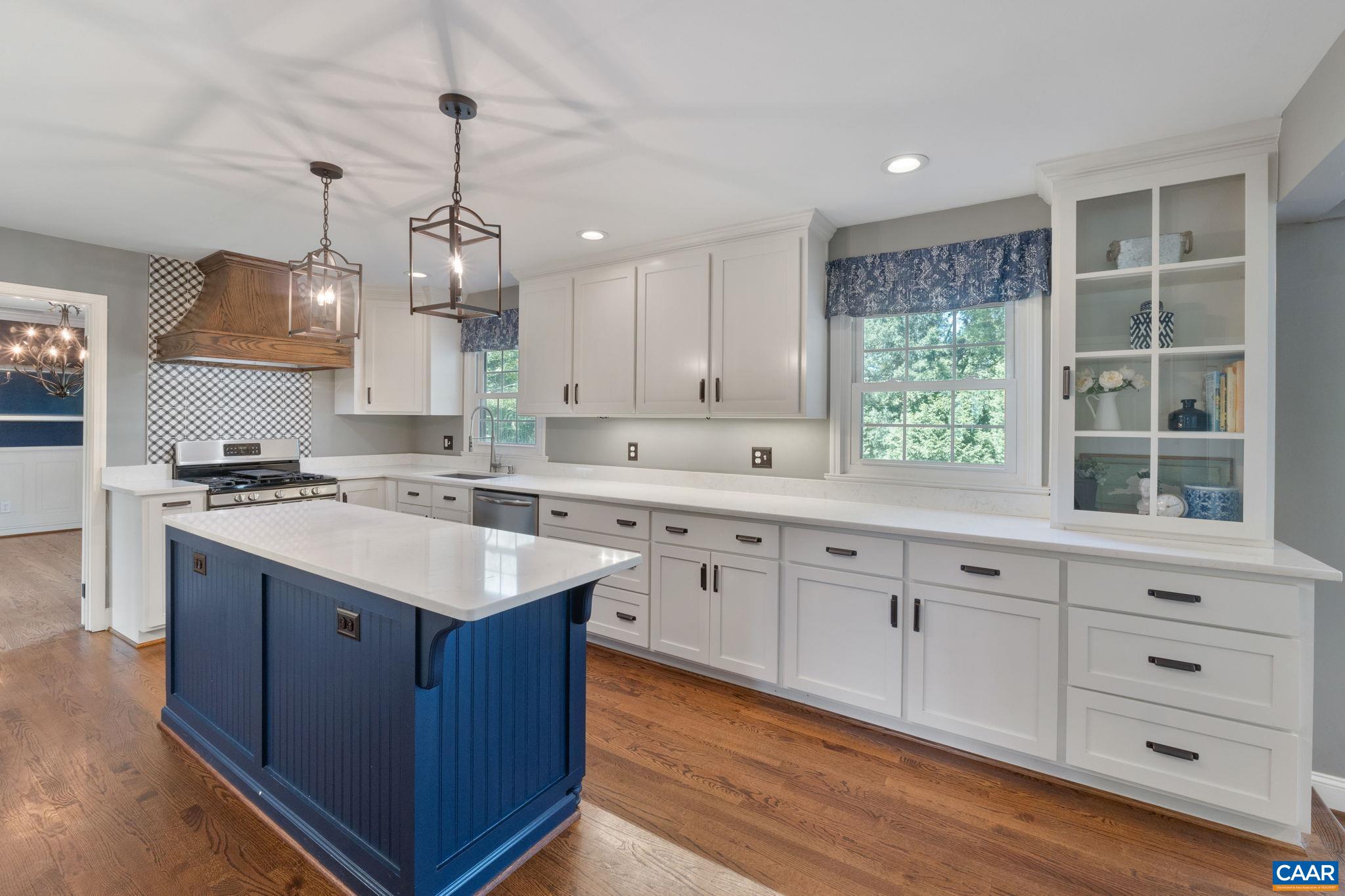 2160 Devonshire Road Charlottesville, VA 22901 - Photo 15 of 43 a kitchen with sink stove and refrigerator
