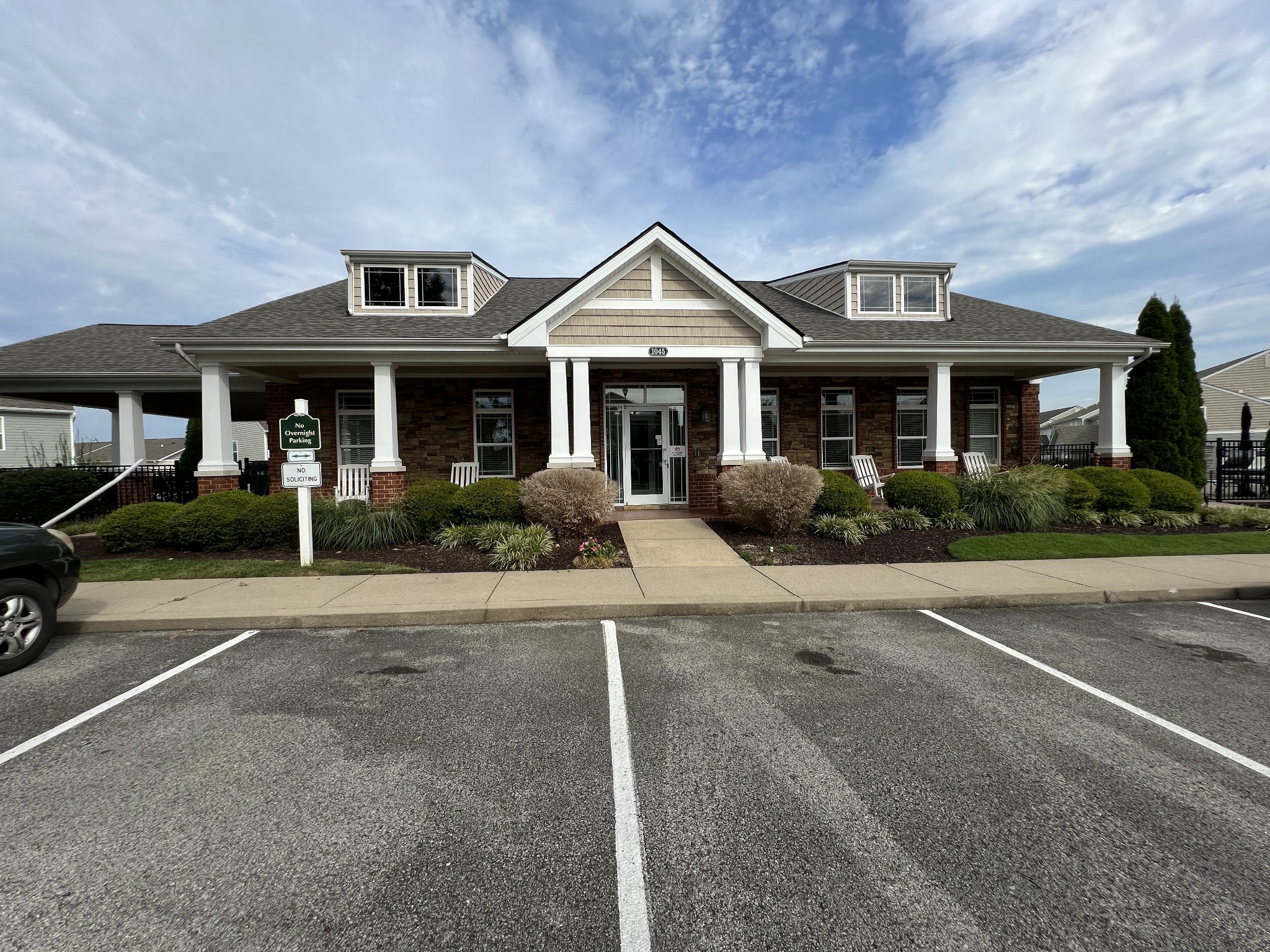 1040 Wells Way Spring Hill, TN 37174 - Photo 28 of 36 a front view of a house with garden