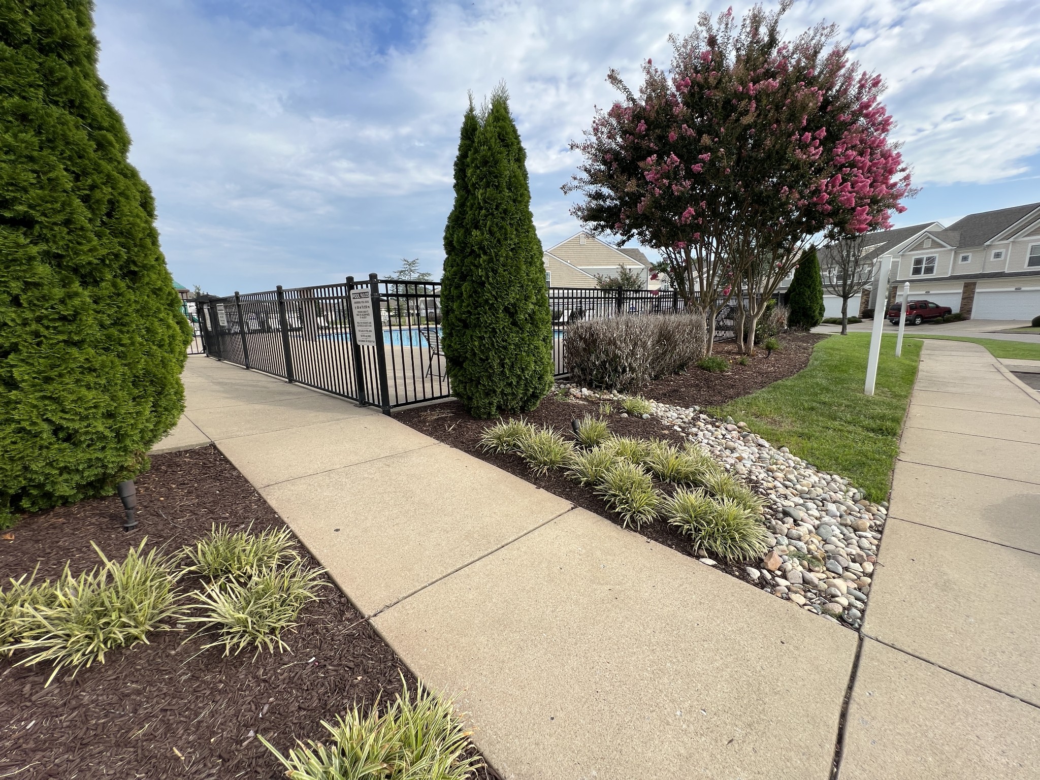1040 Wells Way Spring Hill, TN 37174 - Photo 29 of 36 a view of a garden with pathway