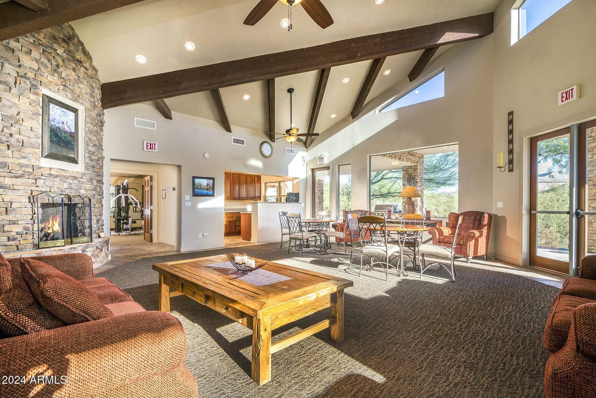 10169 East Dinosaur Ridge Road Gold Canyon, AZ 85118 - Photo 12 of 43 Tesoro Clubhouse with a kitchen
