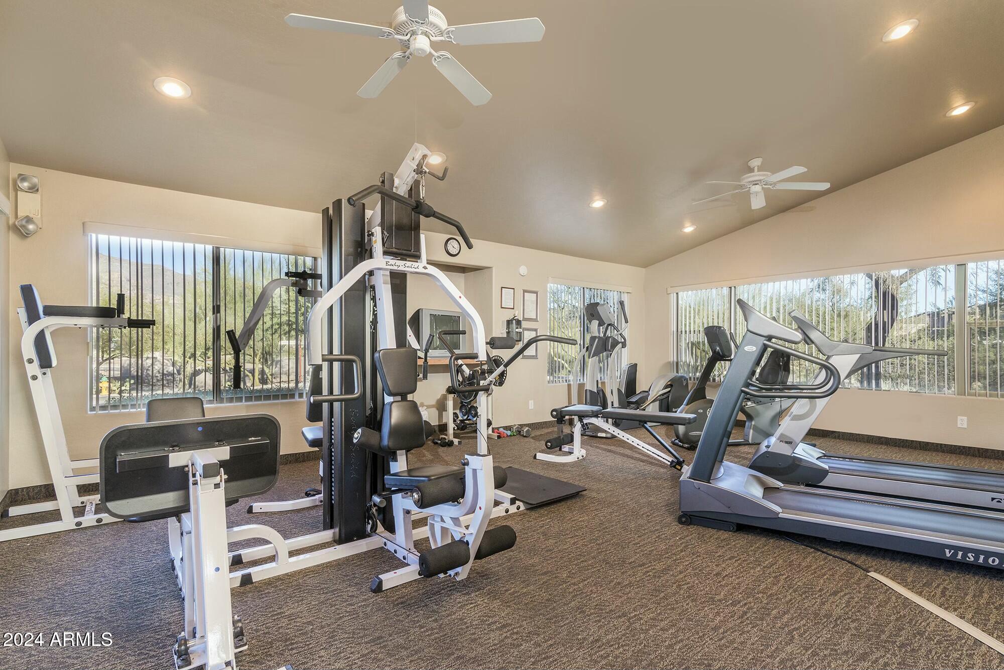 10169 East Dinosaur Ridge Road Gold Canyon, AZ 85118 - Photo 10 of 43 Clubhouse Exercise Room