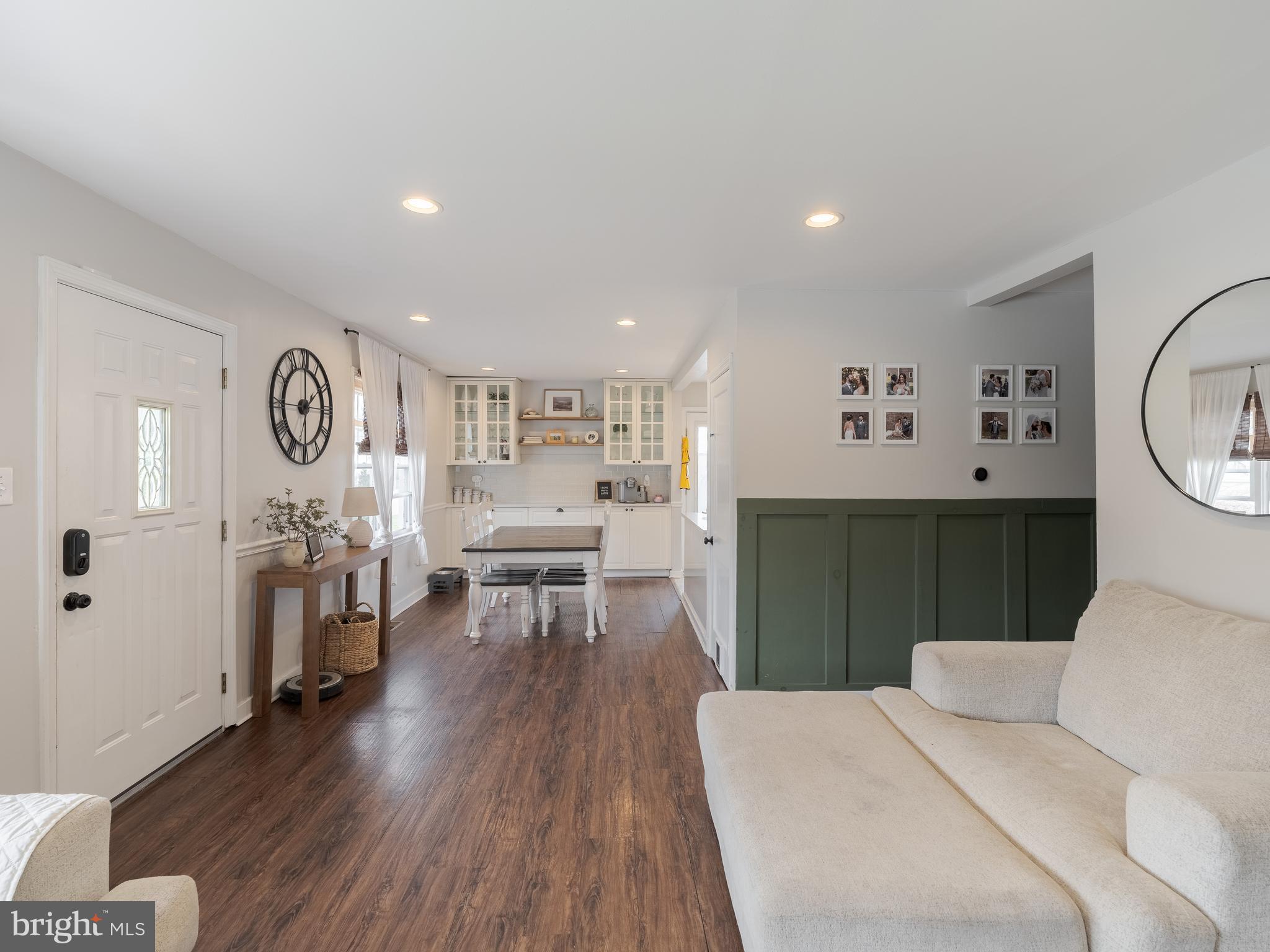 239 Hamel Avenue Glenside, PA 19038 - Photo 11 of 38 a living room with furniture and a wooden floor