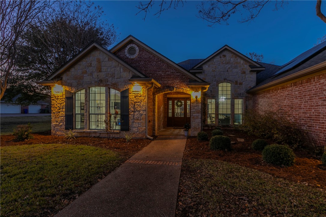 1031 Briar Glen Circle McGregor, TX 76657 - Photo 2 of 41 a view of a house with backyard and porch