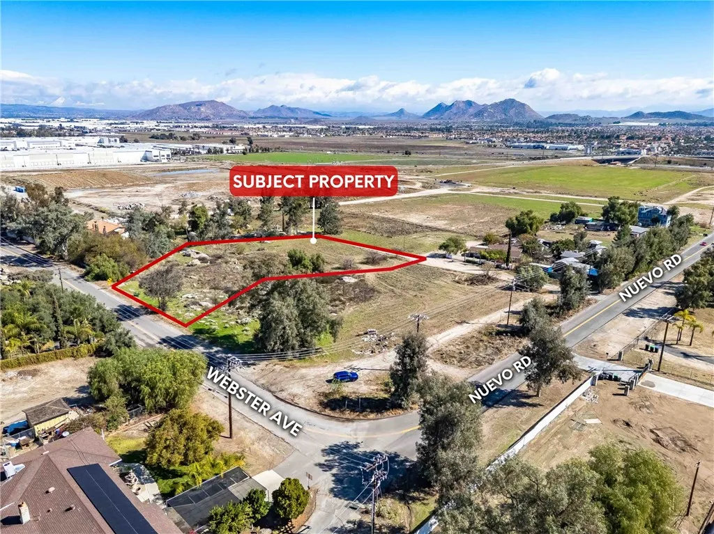 24002 Nuevo Perris, CA 92570 - Photo 2 of 7 1.63 acres vacant land with Mixed-Use Zoning in Riverside County