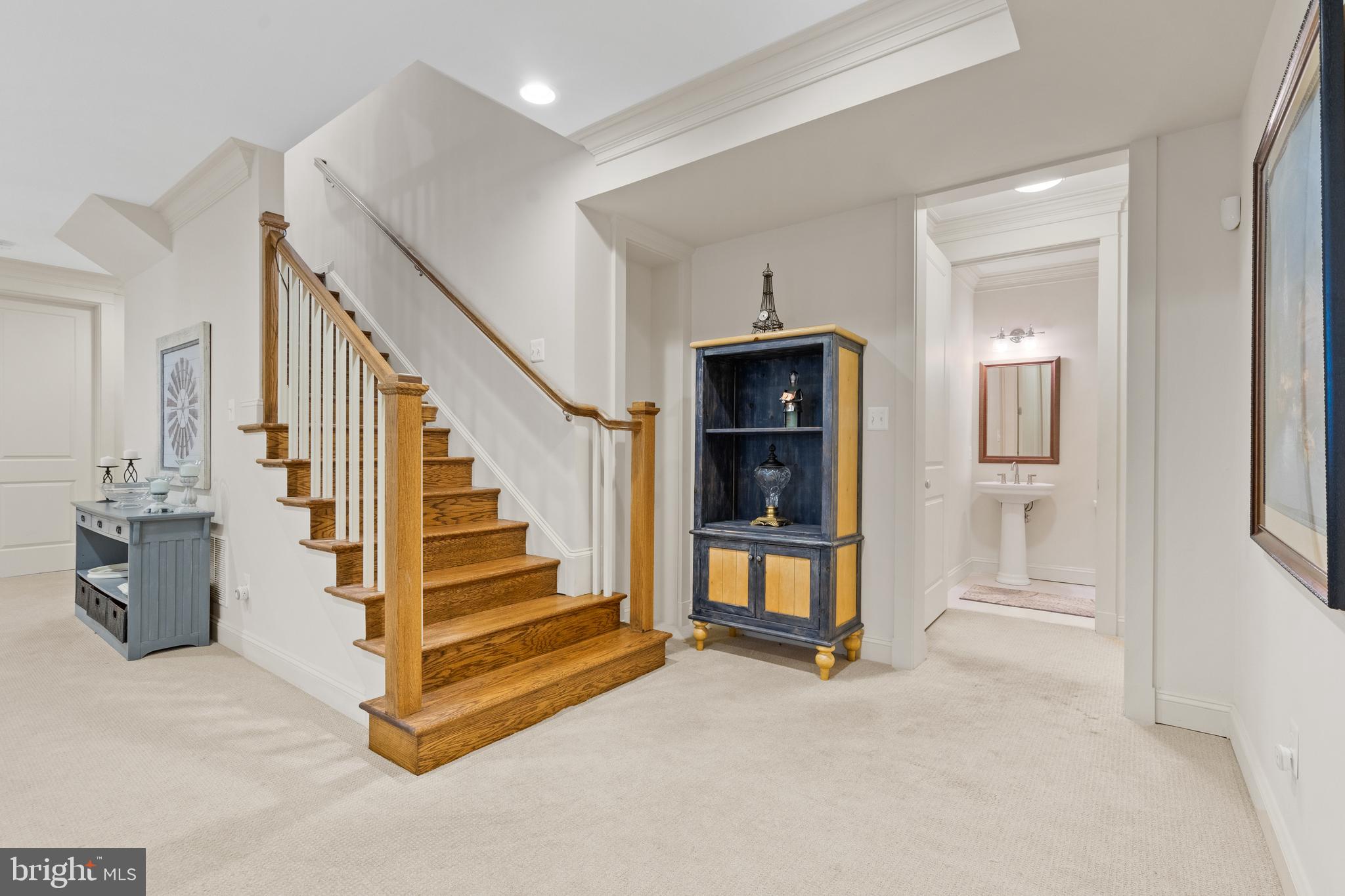 2436 Ridge Rd Drive Alexandria, VA 22302 - Photo 56 of 80 Stairs to Lower Level