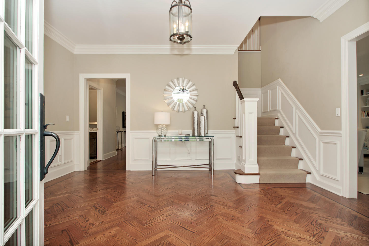 222 Marshall Ridge Road New Canaan, CT 06840 - Photo 5 of 49 a view of entryway and hall