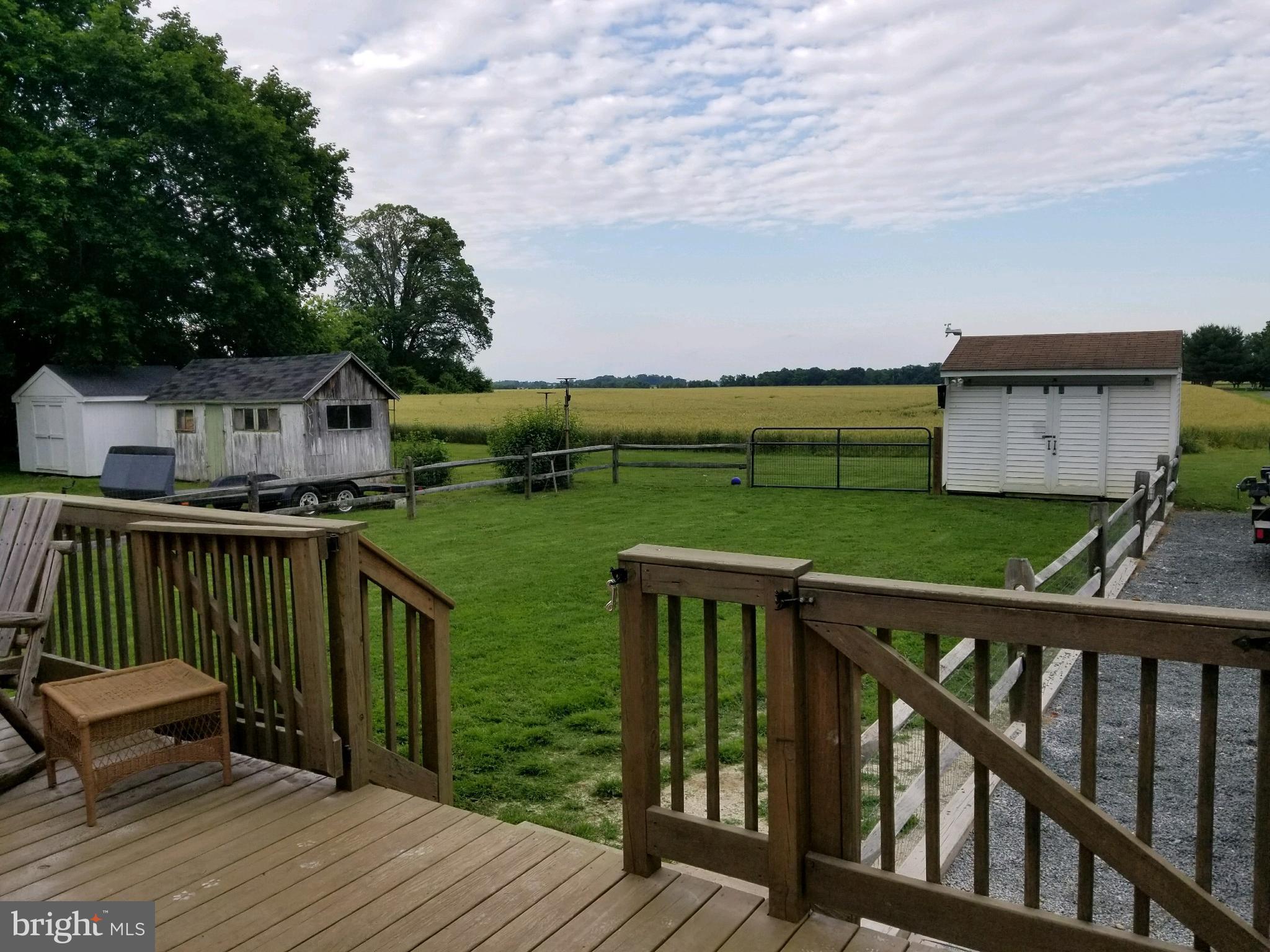 11629 Lynch Road Worton, MD 21678 - Photo 14 of 15 a view of deck with two chairs and a table