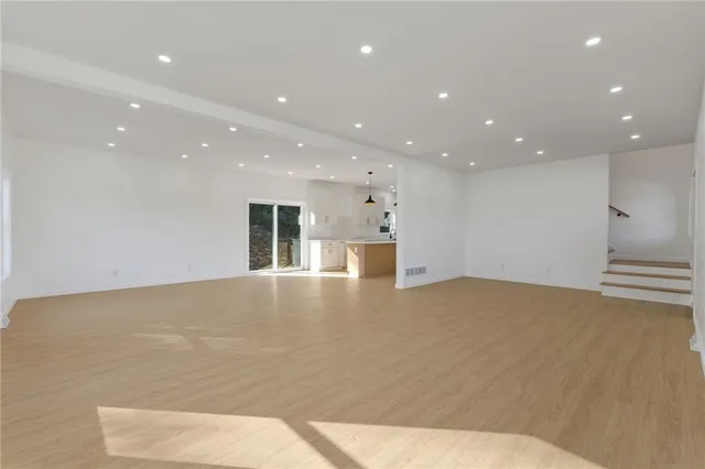 a view of empty room