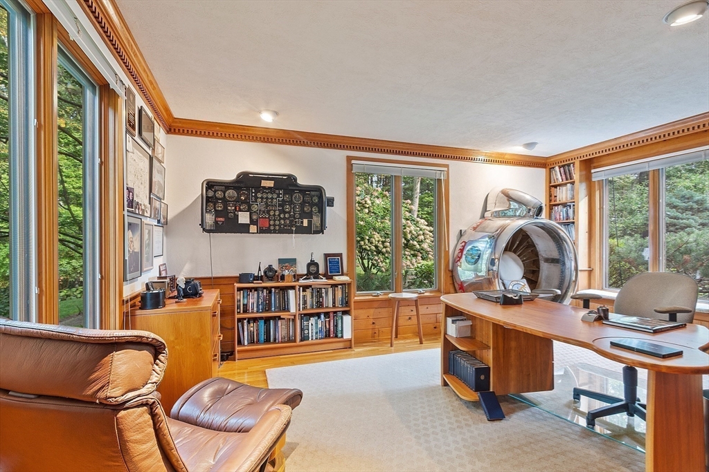 132 Williams Road Concord, MA 01742 - Photo 22 of 38 a workspace with furniture and a window
