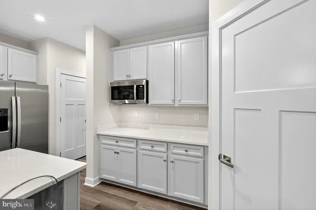 a close view of utility room