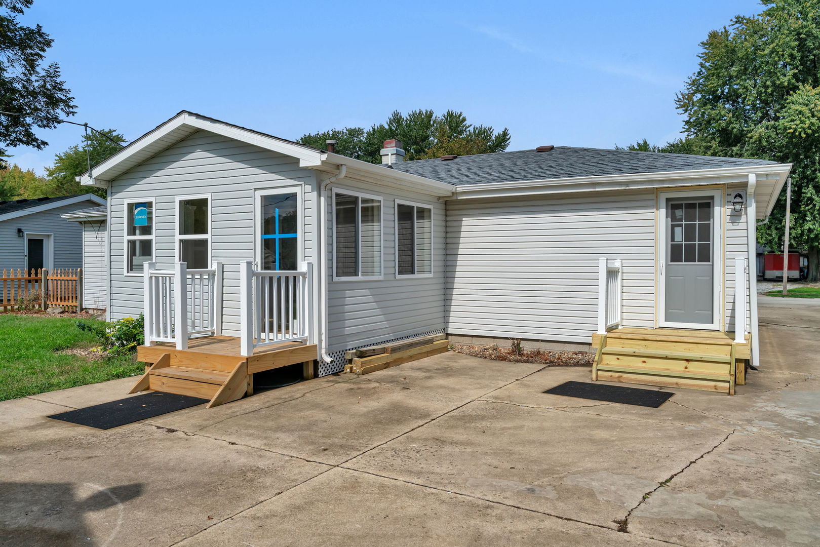 53 Duncan Drive Bourbonnais, IL 60914 - Photo 28 of 49 a view of backyard of house with outdoor seating and yard