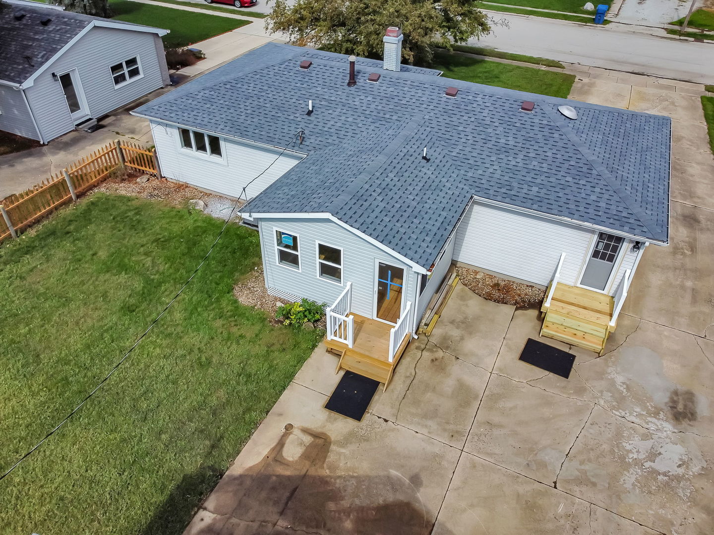 53 Duncan Drive Bourbonnais, IL 60914 - Photo 30 of 49 an aerial view of a house with a yard