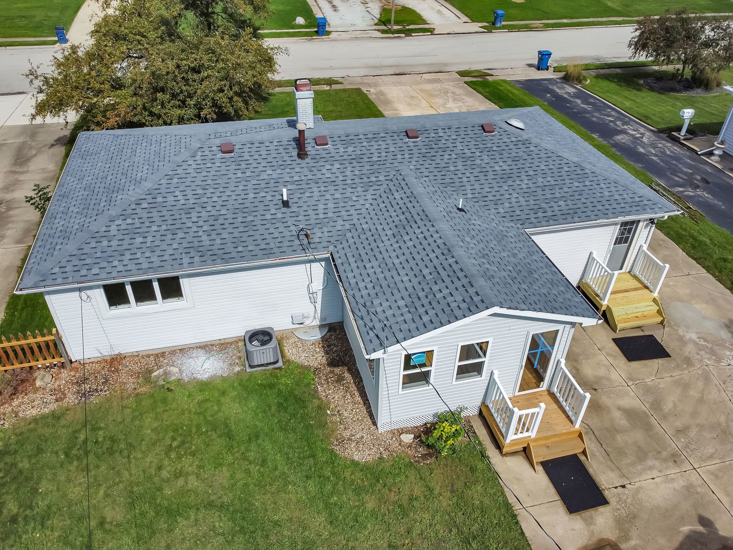 53 Duncan Drive Bourbonnais, IL 60914 - Photo 34 of 49 an aerial view of a house with garden