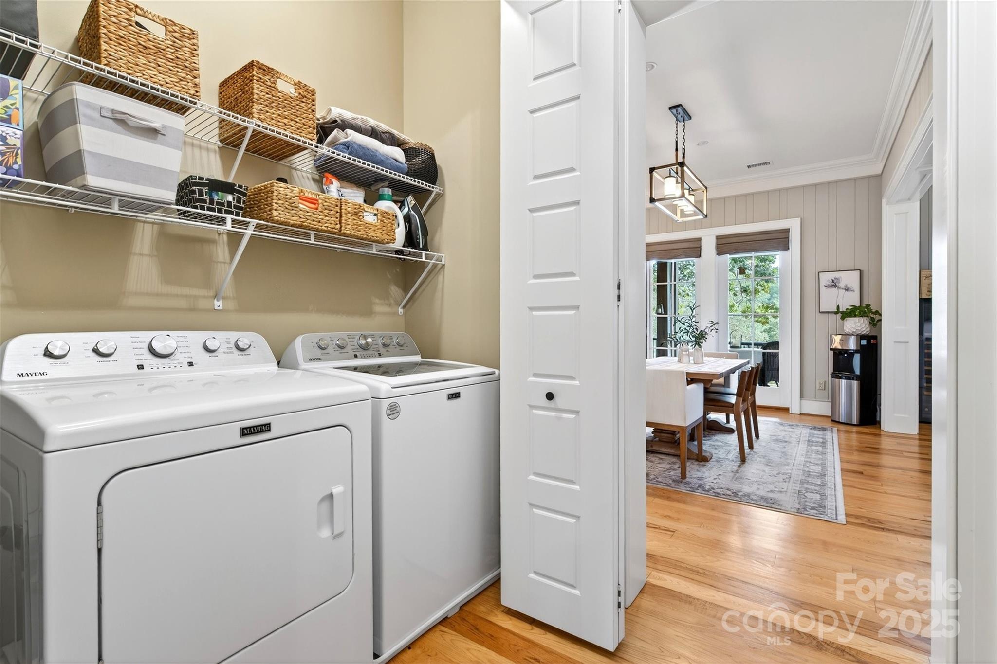 275 Clubhouse, Unit C202 Mill Spring, NC 28756 - Photo 28 of 48 a view of storage and utility room with washer and dryer
