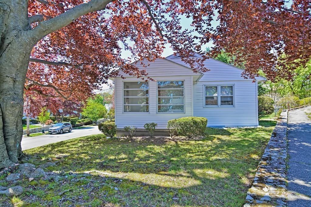 20 Westvale Road Medford, MA 02155 - Photo 35 of 42 a front view of a house with garden