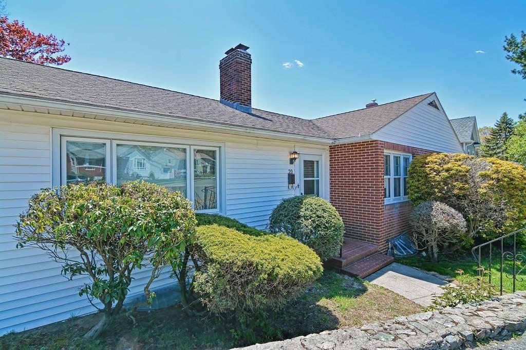 20 Westvale Road Medford, MA 02155 - Photo 37 of 42 a front view of a house with garden