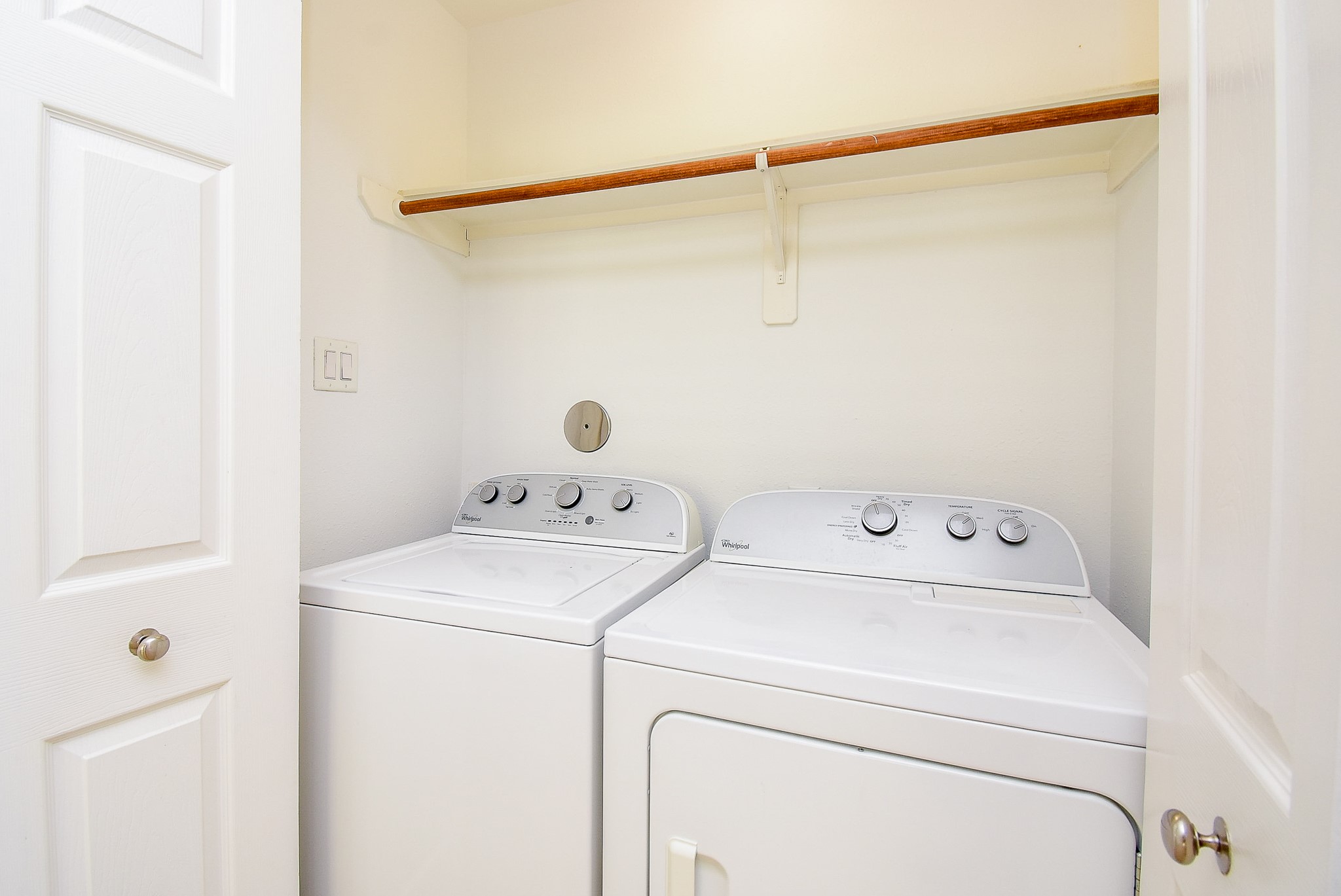 2202 Naomi Street, Unit 3 Houston, TX 77054 - Photo 27 of 42 a view of storage and utility room with washer and dryer