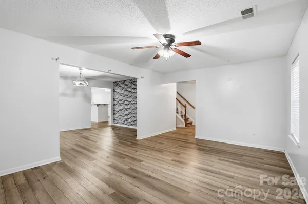 wooden floor in an empty room