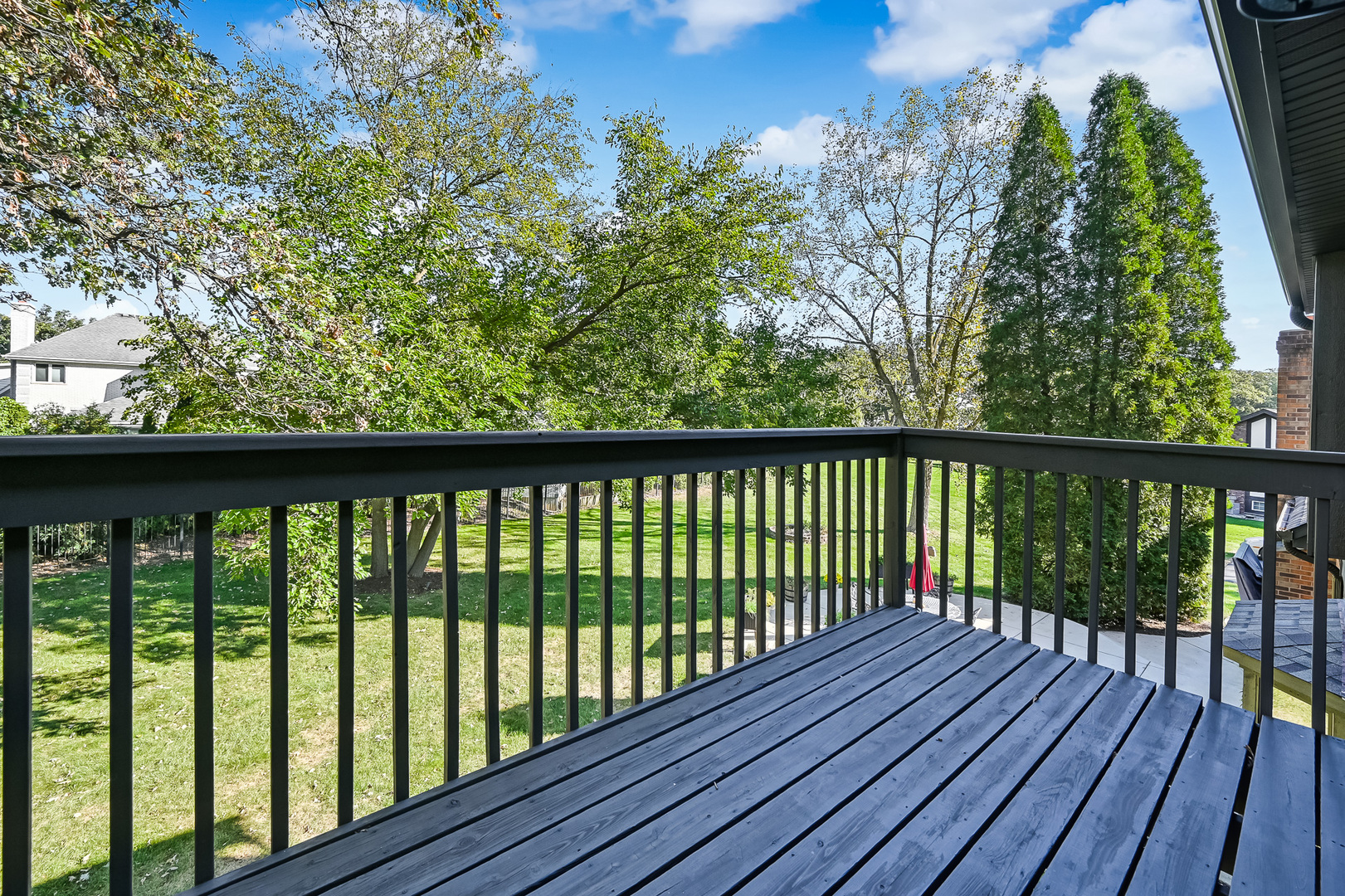 2 Carriage Lane Lemont, IL 60439 - Photo 38 of 44 a view of balcony with wooden floor