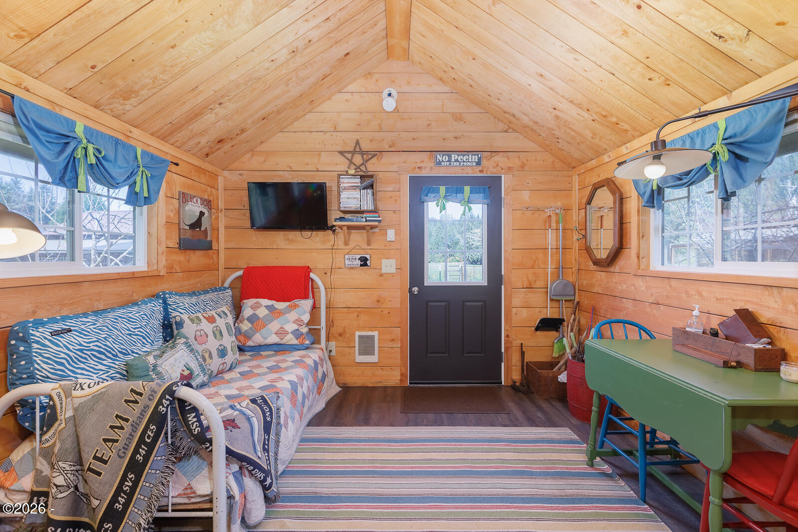 871 Old River Road Northeast Siletz, OR 97380 - Photo 45 of 86 Cedar lined guest House
