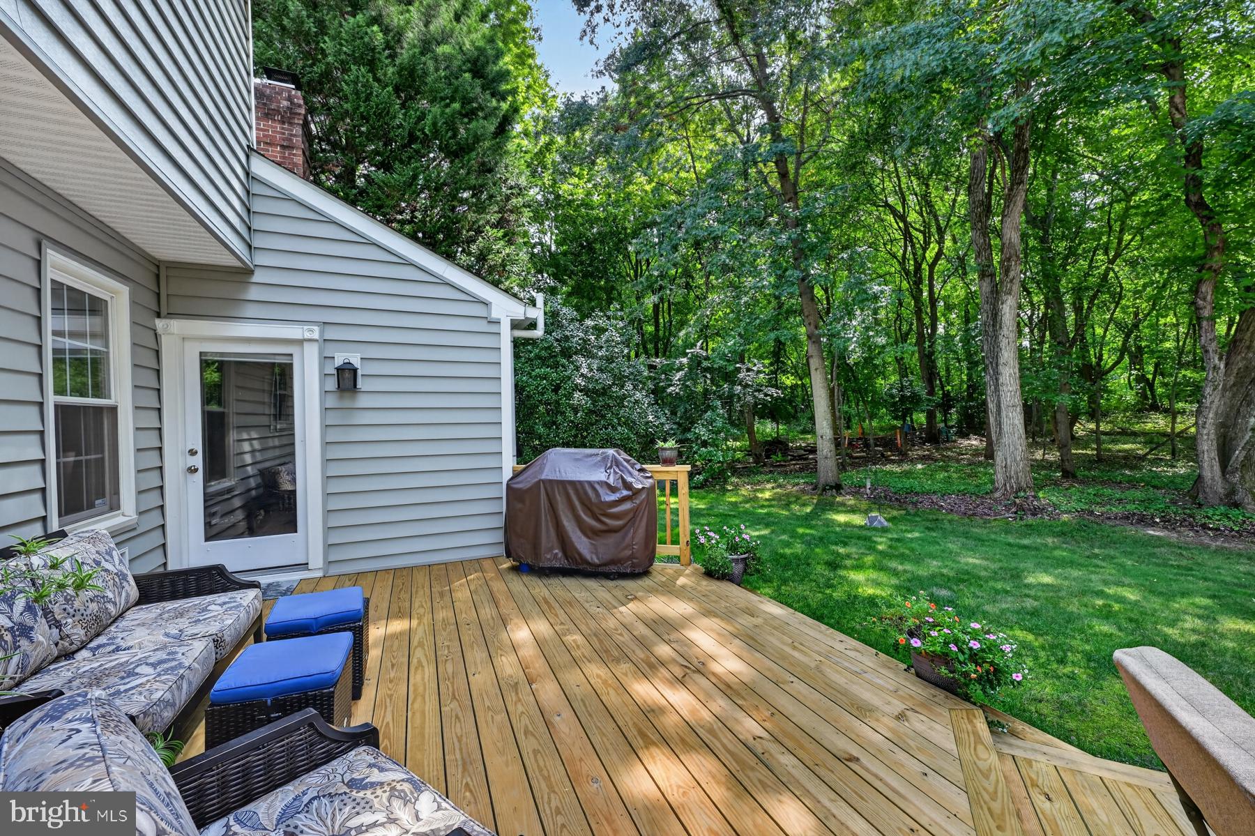303 Riding Ridge Road Annapolis, MD 21403 - Photo 8 of 48 Back Deck, Yard & Woods