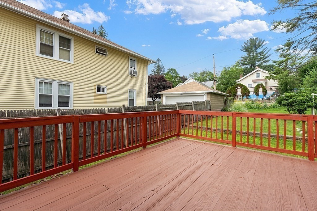 27 Woodman Road Worcester, MA 01602 - Photo 24 of 27 a view of a house with wooden deck