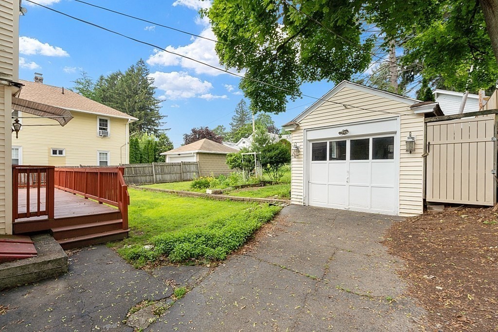 27 Woodman Road Worcester, MA 01602 - Photo 25 of 27 a view of a house with a yard
