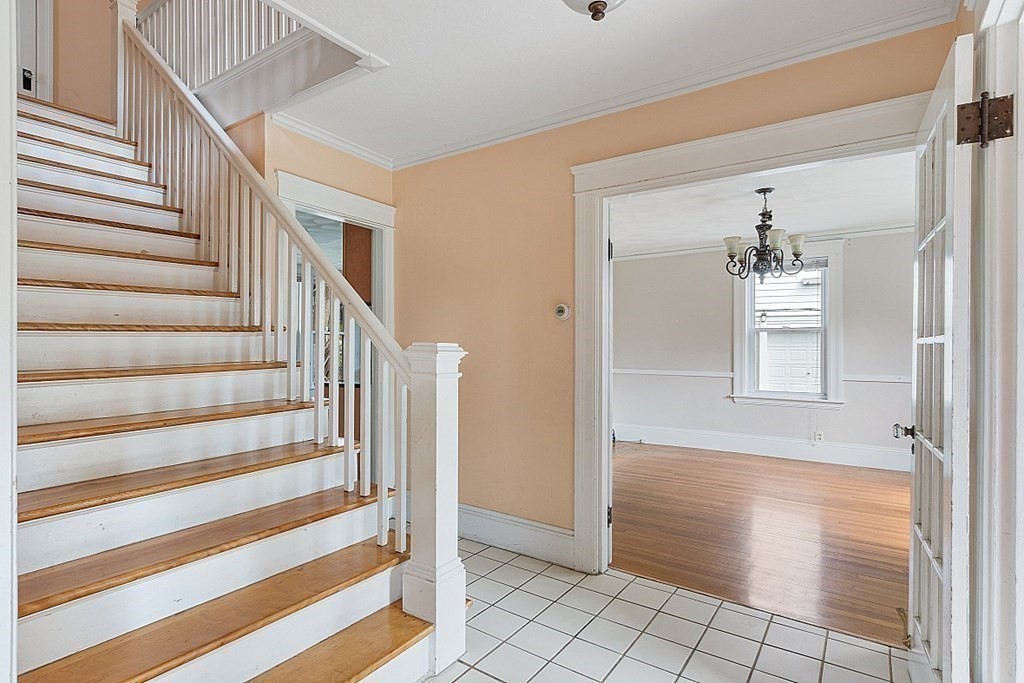 27 Woodman Road Worcester, MA 01602 - Photo 3 of 27 a view of entryway with wooden floor