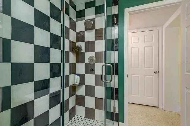 a view of a room with storage and utility