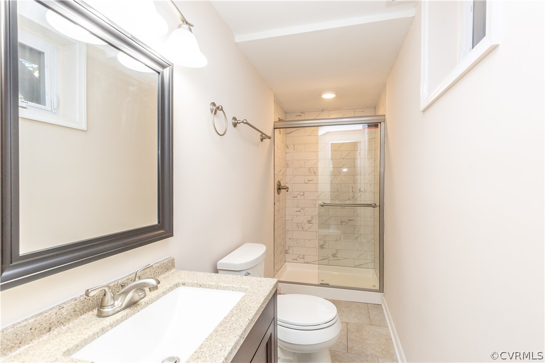 3612 Denison Road Henrico, VA 23231 - Photo 21 of 34 Downstairs full bathroom has been totally renovate