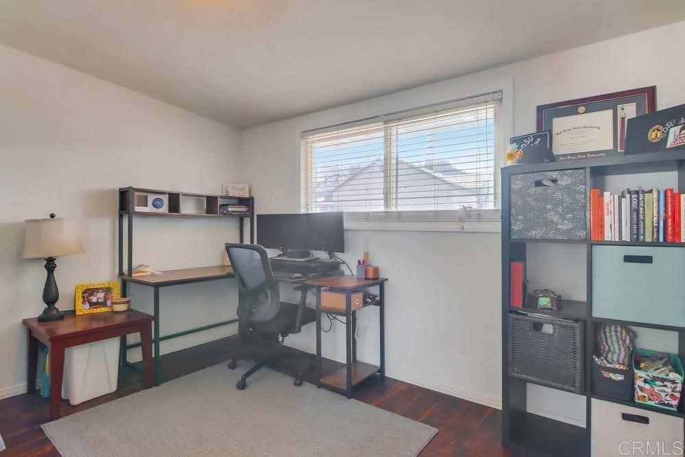 9201 Shadow Hill Road Santee, CA 92071 - Photo 14 of 30 a view of a workspace with furniture and a window
