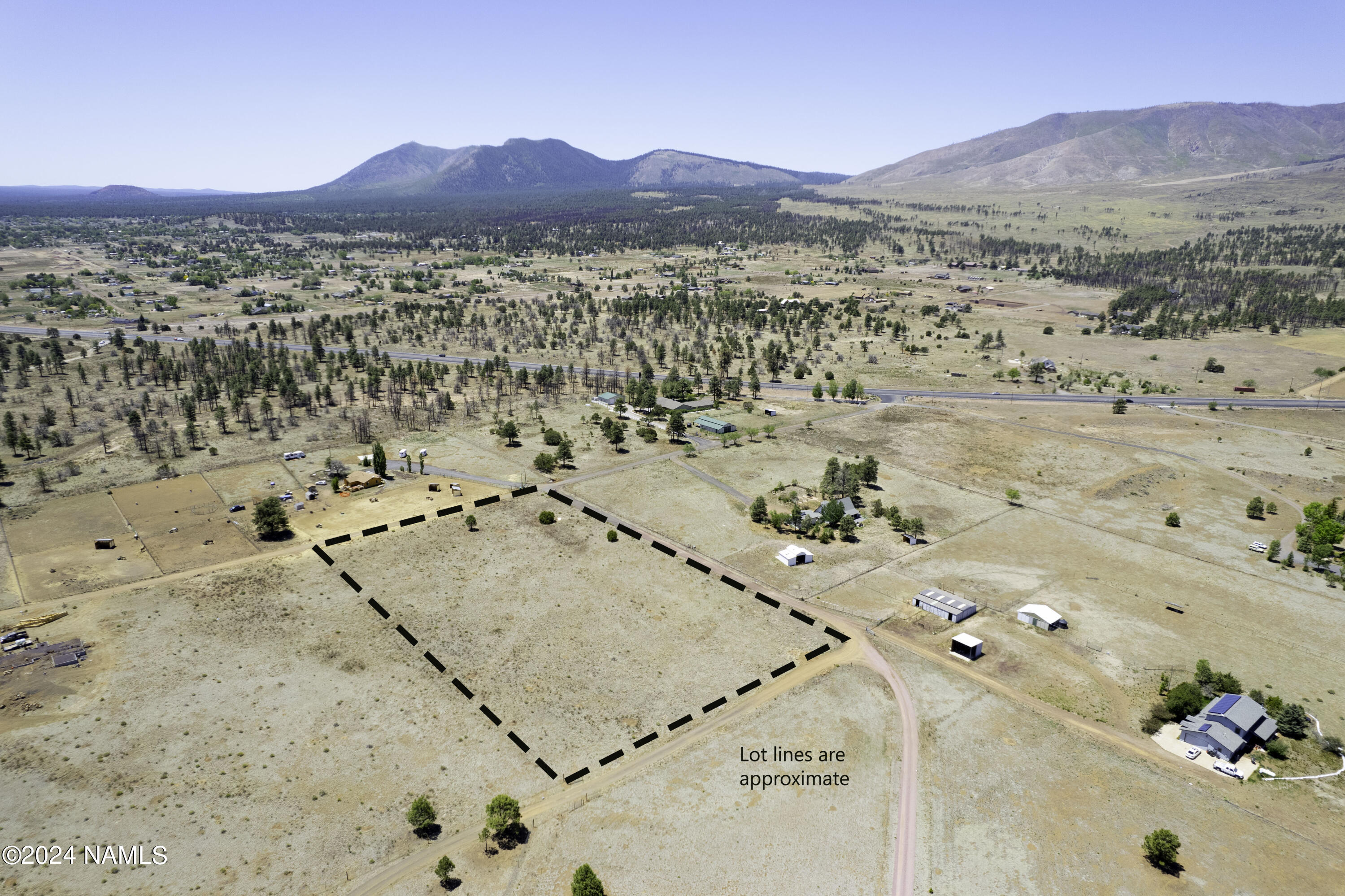 5833 East Girl's Ranch Road Flagstaff, AZ 86004 - Photo 3 of 21 Looking at Mount Elden