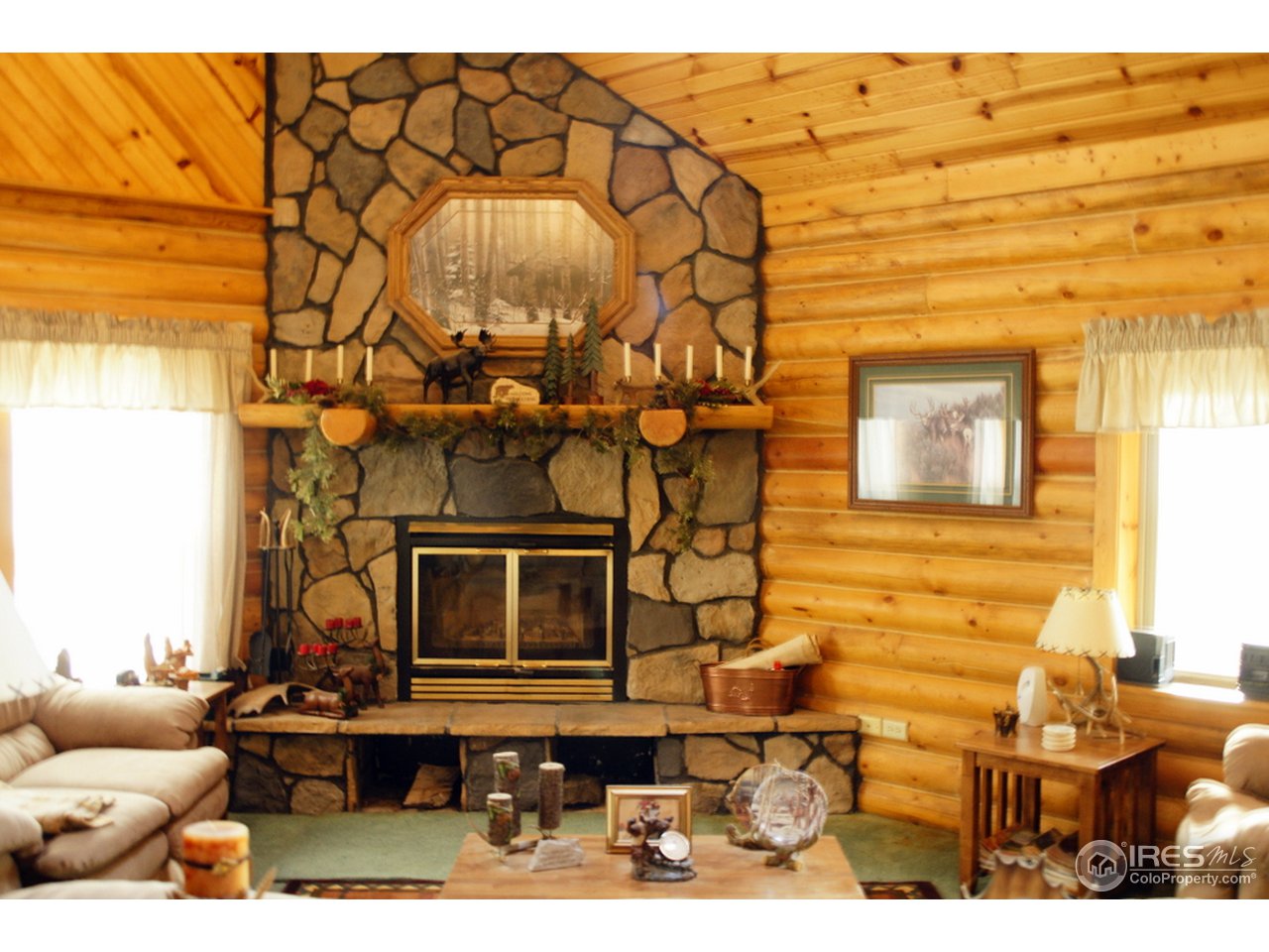 550 Mt Harvard Road Livermore, CO 80536 - Photo 3 of 15 Great Room Fireplace