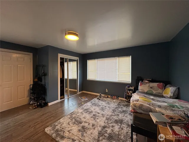 a very nice looking room with a large window