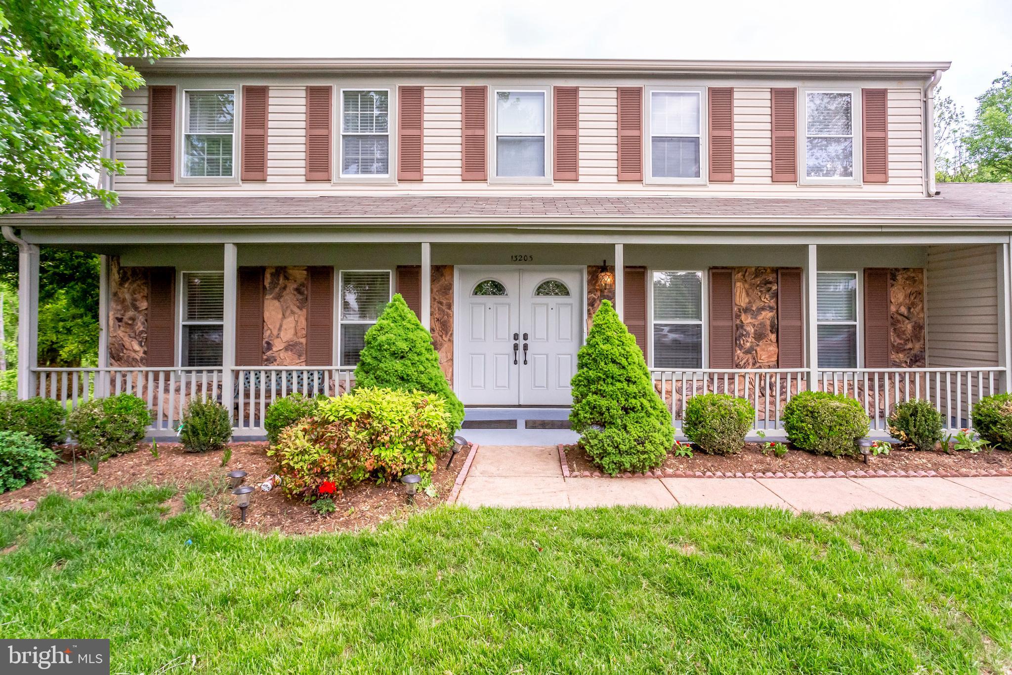 13203 Jasper Road Fairfax, VA 22033 - Photo 1 of 38 Beautiful Vinyl and Stone Front Colonial