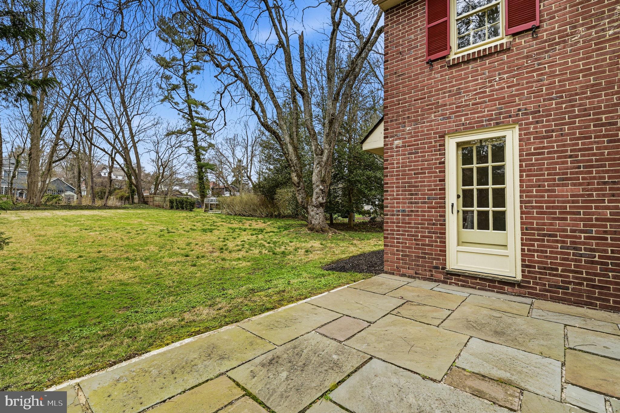218 Vassar Avenue Swarthmore, PA 19081 - Photo 36 of 41 Flagstone patio
