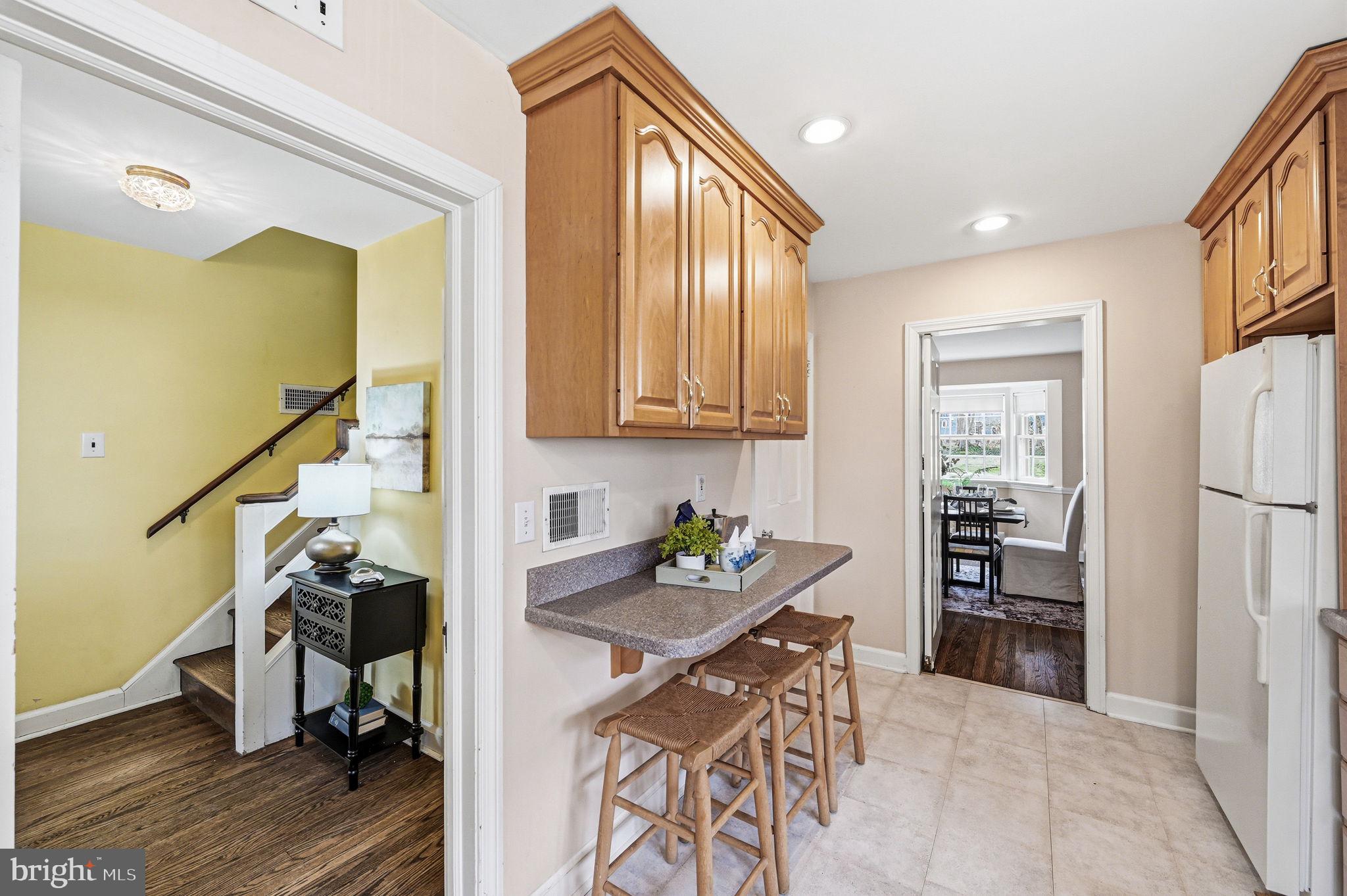 218 Vassar Avenue Swarthmore, PA 19081 - Photo 7 of 41 Kitchen access from foyer and to dining room