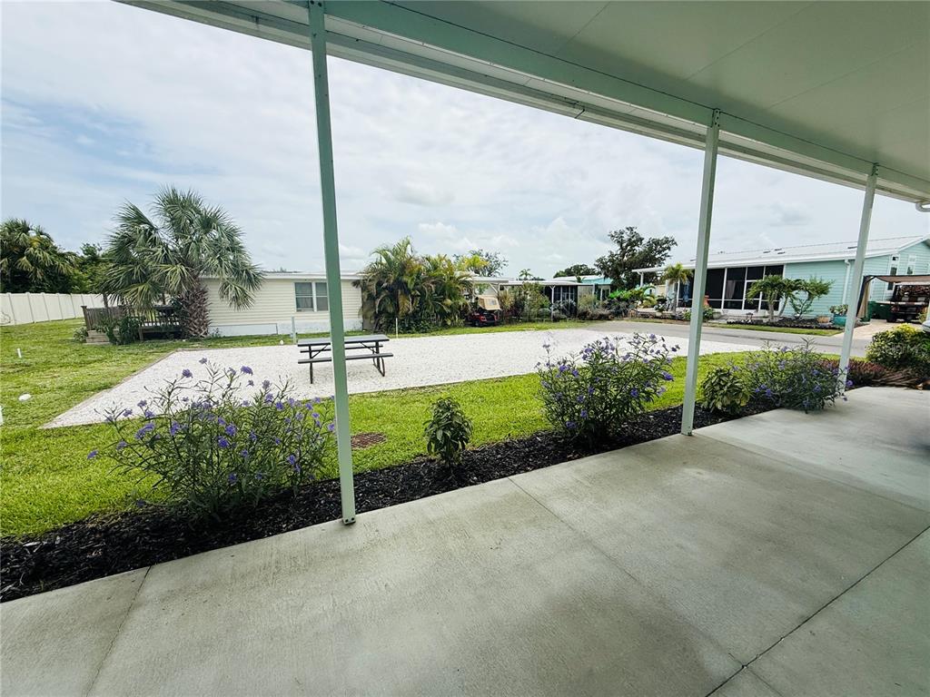 4354 North Manatee Loop, Unit 16A Punta Gorda, FL 33980 - Photo 33 of 33 a view of a garden with a lake view