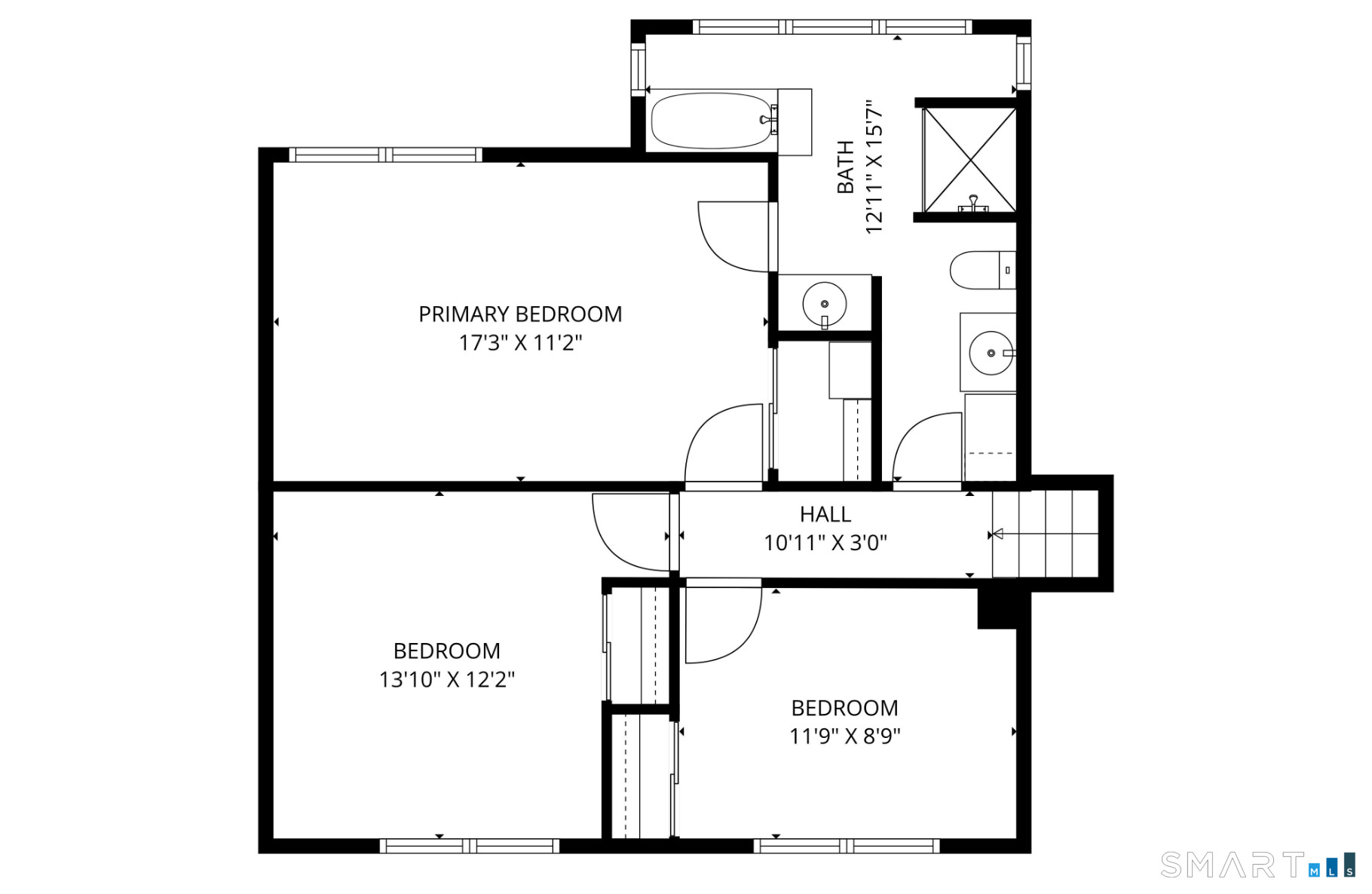 524 Nortontown Road Guilford, CT 06437 - Photo 39 of 39 Upper level floor plan