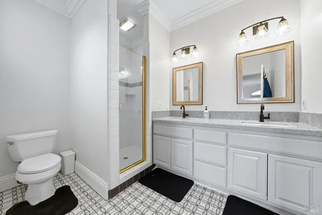 a view of a big house with a big yard