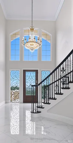 a living room with table tennis pool table and a window
