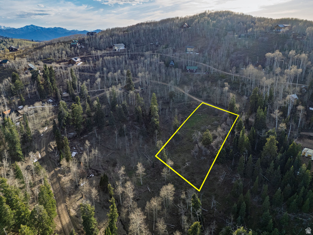 2211 Pine Loop Road, Unit 64 Coalville, UT 84017 - Photo 12 of 20 View of property location featuring property parcel outlined and a mountainous background