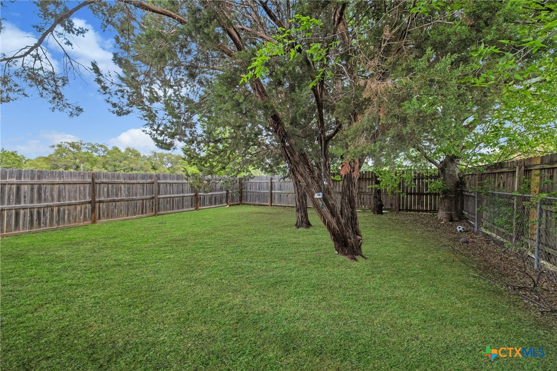 1803 Aztec Trace Harker Heights, TX 76548 - Photo 25 of 42 a view of a yard with a large tree