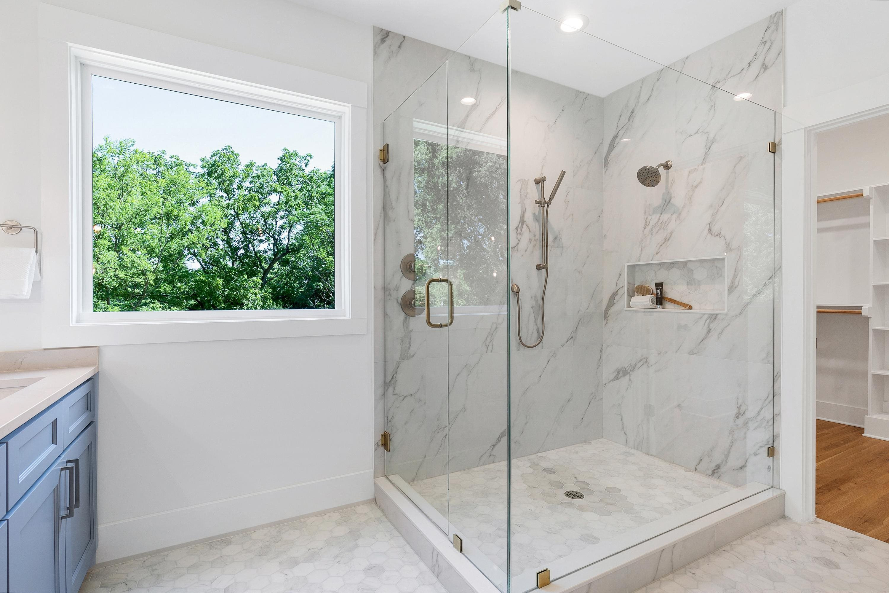118 Summit Avenue Raleigh, NC 27603 - Photo 15 of 30 a bathroom with a shower