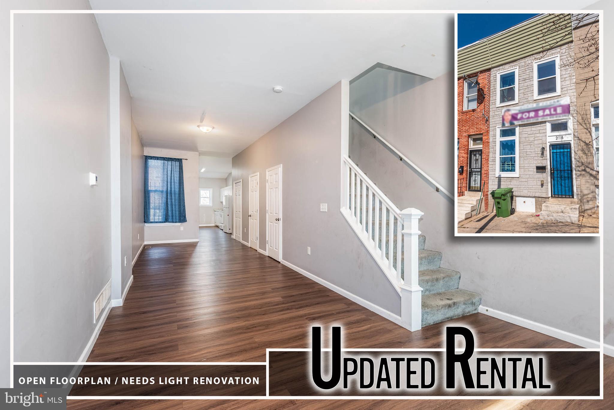 2118 East Hoffman Street Baltimore, MD 21213 - Photo 1 of 19 a view of an entryway